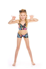 Girls Electric Animals Bandeau Halter