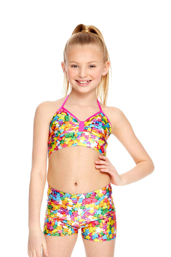 Girls Funfetti Sprinkles Bandeau Halter