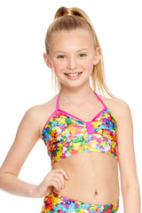Girls Funfetti Sprinkles Bandeau Halter