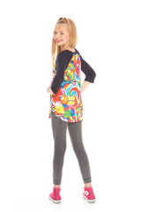 Girls Lollipops 3/4 Sleeve Baseball T-Shirt