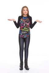 Girls You Can Sit With Us Sleeve Baseball T-Shirt