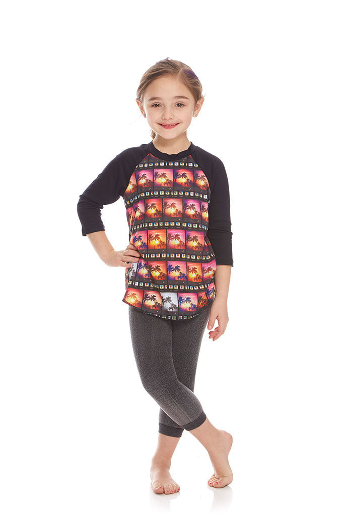 Kids Filters 3/4 Sleeve Baseball T-Shirt