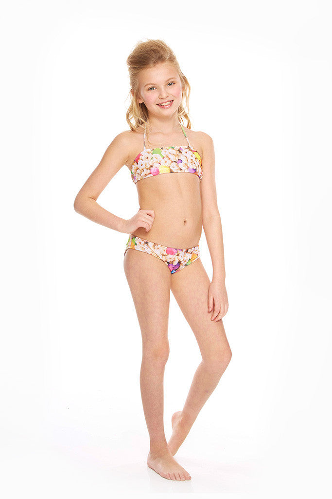 Girls Good Luck Bandeau Bikini