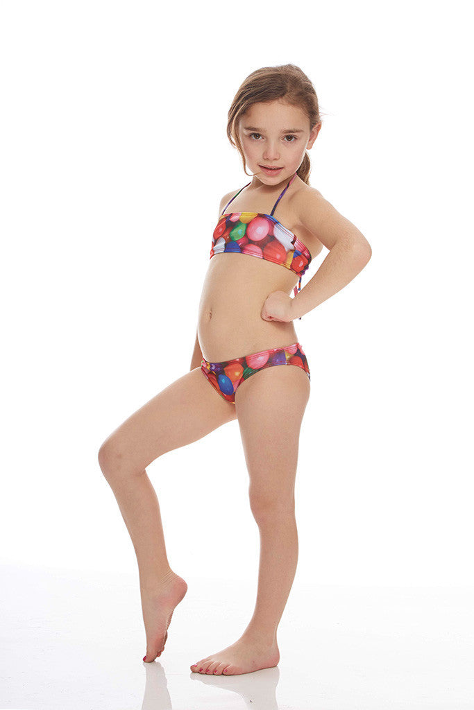 Kids Gumballs Bandeau Bikini