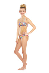 Girls Stacked Donuts Bandeau Bikini
