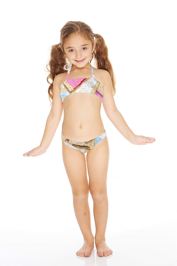 Kids Toaster Party Bandeau Bikini