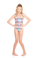 Girls Nail Polish Sport One Piece