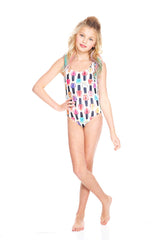 Girls Nail Polish Sport One Piece