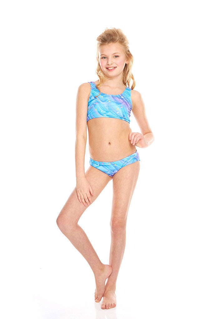 Girls Frosting Sports Bra Bikini