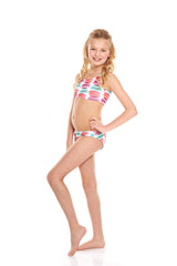 Girls Macaroons Sports Bra Bikini