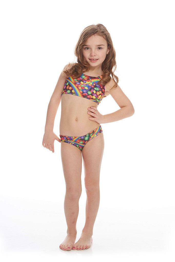 Kids Skizzles Sports Bra Bikini