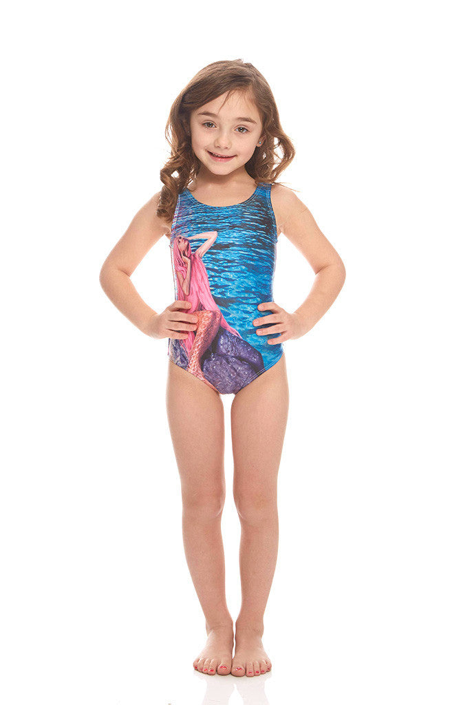 Kids Mermaid Sport One Piece