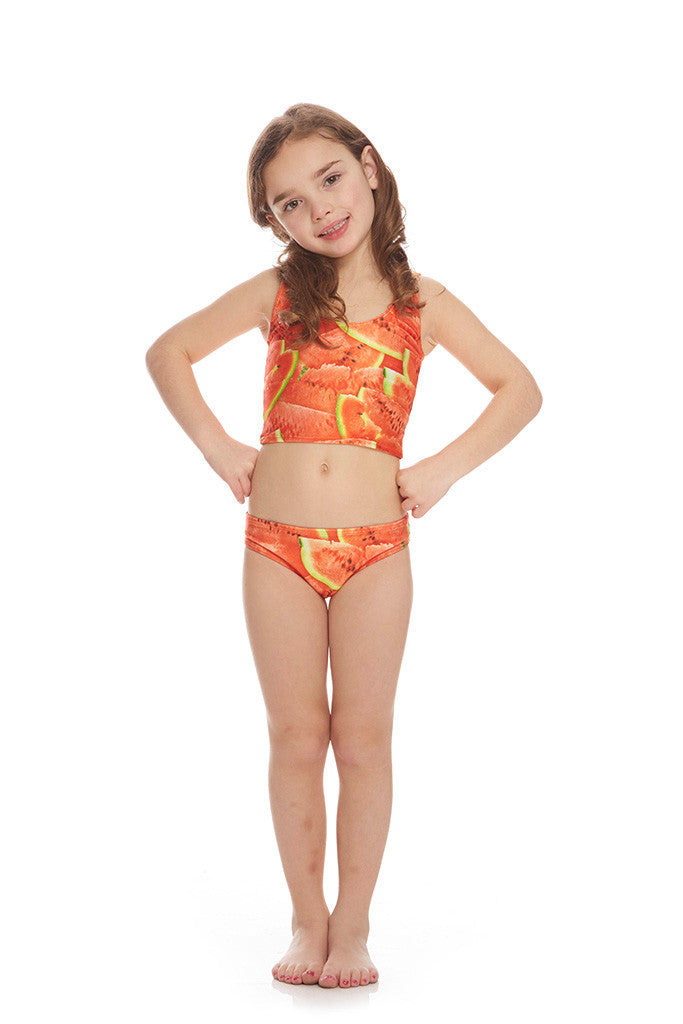 Kids Watermelon Sport Tankini
