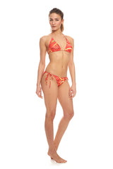 Womens Watermelon Triangle Bikini Top
