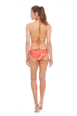 Womens Watermelon Triangle Bikini Top