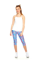 Girls Berry Bears Capri Leggings