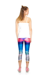 Girls Sunset Capri Leggings