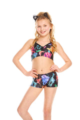 Girls Electric Animals Dance Shorts