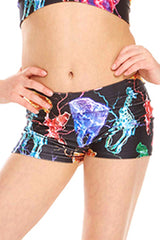 Girls Electric Animals Dance Shorts