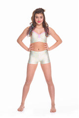 Girls Pastel Snake Dance Shorts