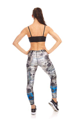 Womens Royal 5 Tier Elastic Strap Sports Bra