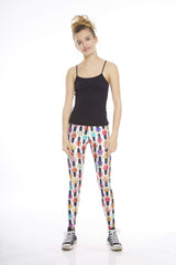 Girls Nail Polish Leggings