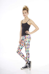 Girls Nail Polish Leggings