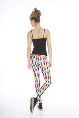 Girls Nail Polish Leggings