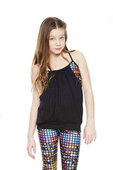Girls Emoji Sports Bra Tank