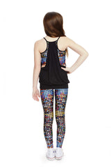 Girls Emoji Sports Bra Tank