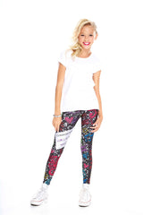 Girls Composition Notebook Leggings
