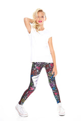 Girls Composition Notebook Leggings