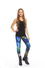Girls Coral Reef Leggings