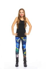 Girls Coral Reef Leggings