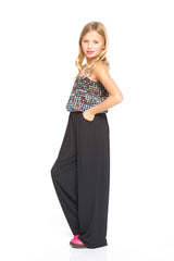 Girls Emoji Jumpsuit