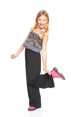 Girls Emoji Jumpsuit