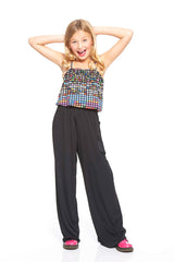Girls Emoji Jumpsuit