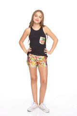 Girls Good Luck Gym Shorts