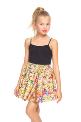 Girls Good Luck Skater Skirt