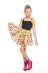 Girls Good Luck Skater Skirt