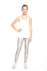 Girls Nana's Pearls Leggings