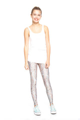 Girls Nana's Pearls Leggings
