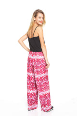 Girls Pink Sequins Jumpsuit