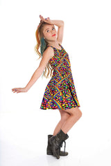 Girls Skizzles Skater Dress