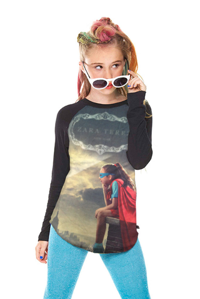 Girls ZT To The Rescue Baseball T-Shirt