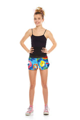 Girls Pool Floats Gym Shorts