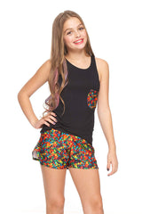 Girls Geeks Gym Shorts
