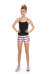 Girls Hello I Am Gym Shorts