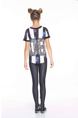 Girls Zebra Jersey