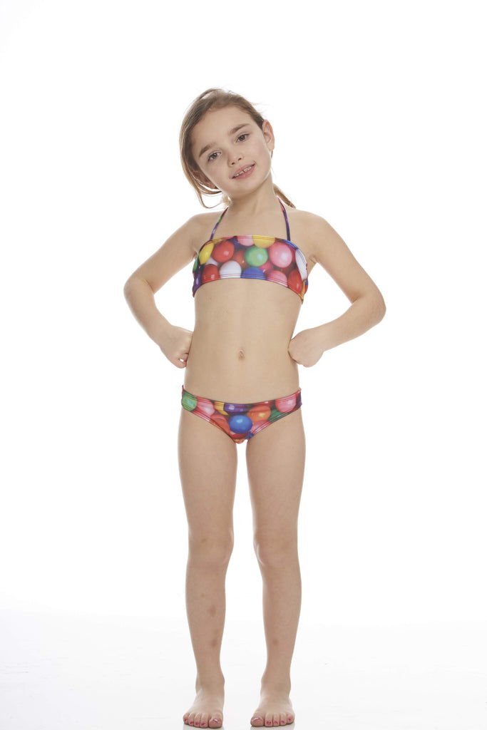 Kids Gumballs Bandeau Bikini